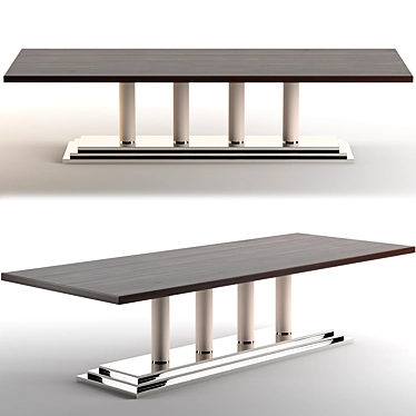 Eraclito Heritage Table: Elegant, Functional, and High-Quality 3D model image 1 