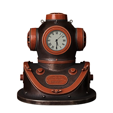 Dive Into Style with Diving Helmet 3D model image 1 