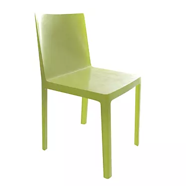 Sleek Textured Chair 3D model image 1 