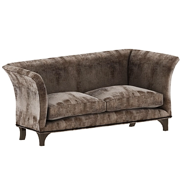 Elegant Warwick Sofa: Classic Lines & Modern Appeal 3D model image 1 