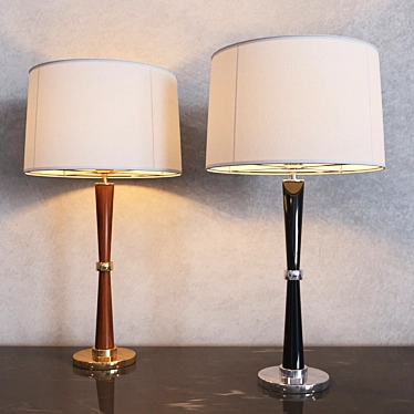 Elegant Laurel Canyon Lamp 3D model image 1 