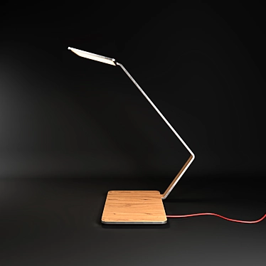 SlimWood OLED Table Lamp 3D model image 1 