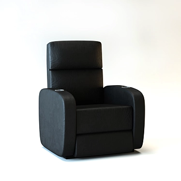 2018 Home Theater Chair: Ultimate Comfort 3D model image 1 