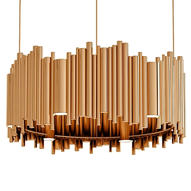 Elegant Granville Chandelier 3D model image 1 