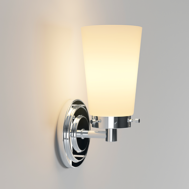 Sleek Spectra Vanity Light 3D model image 1 