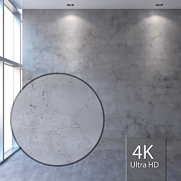 Title: Seamless 4K Plaster Texture 3D model image 1 