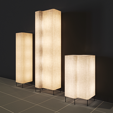 Modern Minimalist Lighting Collection: Minotti Blanche 3D model image 1 