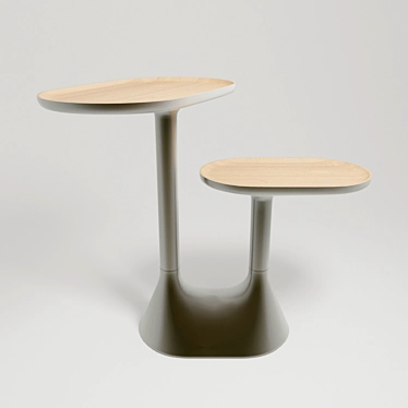 Baobab Table: Functional Elegance 3D model image 1 