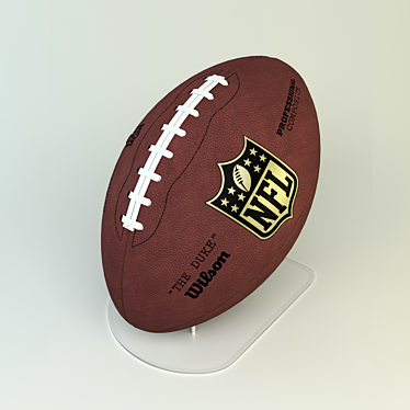 Wilson Duke NFL Official Ball 3D model image 1 