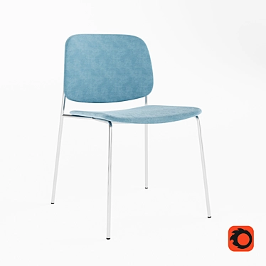 Elevate Your Comfort with Bernhardt Design Sonar Chair 3D model image 1 