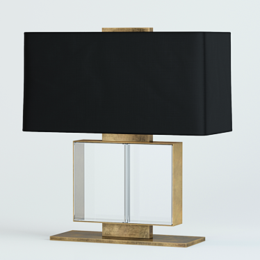 Elegant Robert Abbey Sloan Table Lamp 3D model image 1 