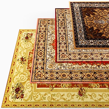 Luxury Velvet Carpet 3D model image 1 