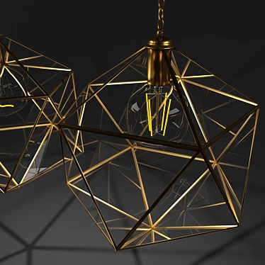 Deca SP1 Small Pendant Light 3D model image 1 