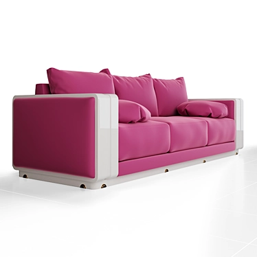 Pink Paradise Sofa 3D model image 1 