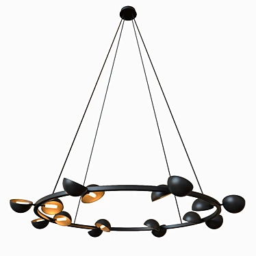 Avion round 16 lights chandelier