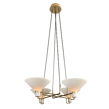 Elegant Lauriston Pendant Lighting 3D model image 1 