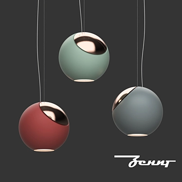 Orby Pendant Lights 3D model image 1 