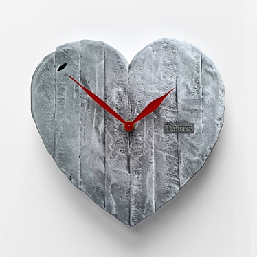 Heartbeat Decorative Wall Clock 3D model image 1 