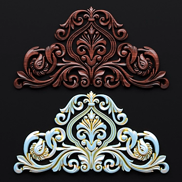 3D Decorative Ornament for CNC Machines 3D model image 1 