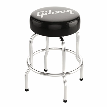 Gibson 24" Bar Stool: Sleek Design 3D model image 1 