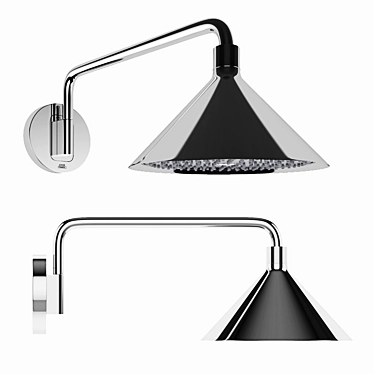 Hansgrohe Axor Shower: Exquisite Design, Superior Performance 3D model image 1 