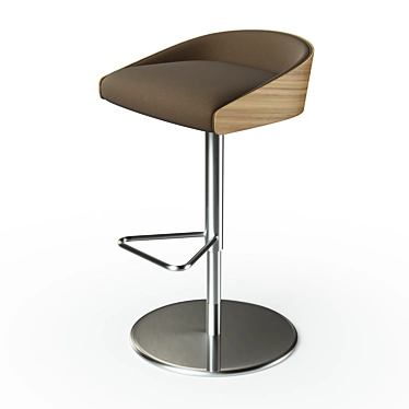 Albert Gas-Lift Design Chair 3D model image 1 
