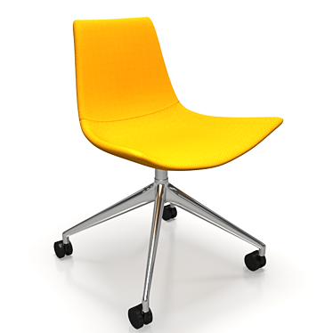 Sleek Comfort: Modern Relax Chair 3D model image 1 