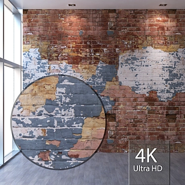 Seamless Brick Texture | 4K Resolution 3D model image 1 