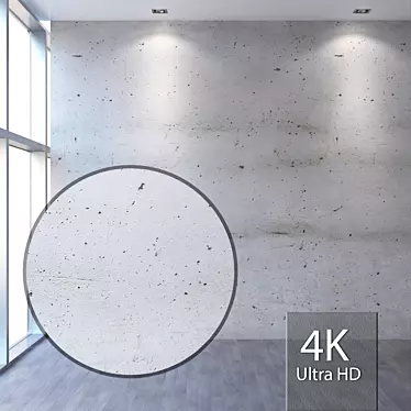 Seamless Concrete Texture: 4K Resolution 3D model image 1 