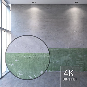 Seamless 4K Plaster Texture 3D model image 1 