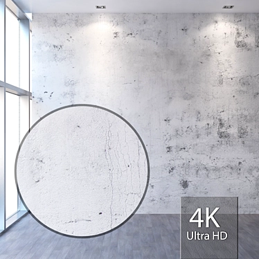 Seamless 4K Plaster Texture 3D model image 1 