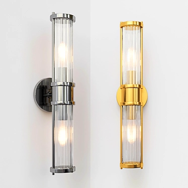 Claridges Double Wall Lamp 3D model image 1 