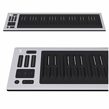 Roli Seaboard Rise 49: Master MIDI Keyboard 3D model image 1 