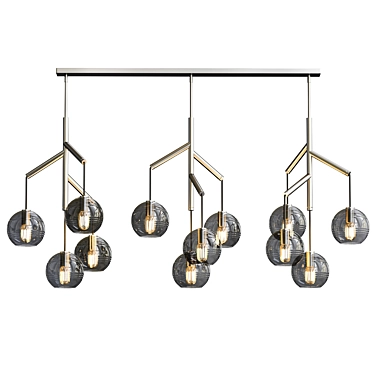 Tech Lighting Sedona Chandelier 3D model image 1 