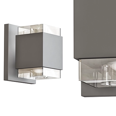 Sleek LED Wall Light: Tech Lighting Voto 3D model image 1 