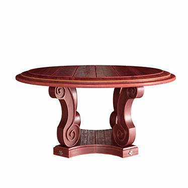Elegant Moissonnier Table: Perfect for V-Ray 3D model image 1 
