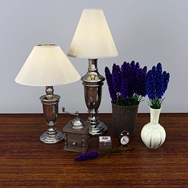 Provence-Inspired Decor: Elegant French Charm 3D model image 1 