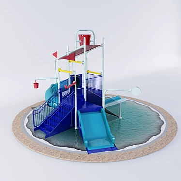 AquaSpray: Fun Water Playground 3D model image 1 