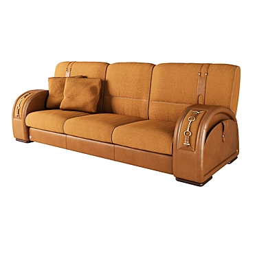 Elegant Formitalia Varenne Sofa 3D model image 1 