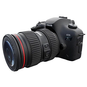 Canon EOS 6D mk2: Full-Frame Power 3D model image 1 