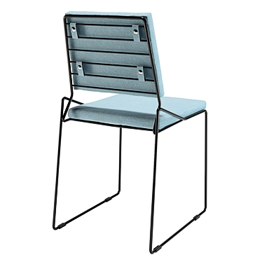 Authentic Metal Acqua Chair 3D model image 1 