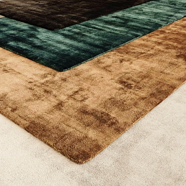 Luxury Faux Fur Carpet 3D model image 1 