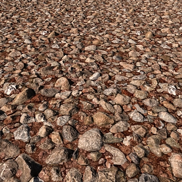 Corona Gravel Material | 4k Textures 3D model image 1 