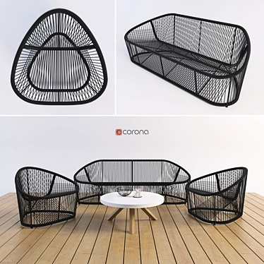 Garden furniture Zanotta Club 1009