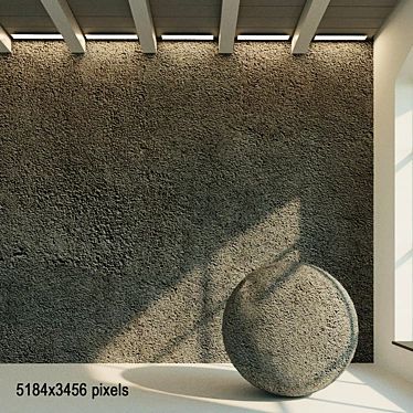 Vintage Plaster Texture Pack 3D model image 1 