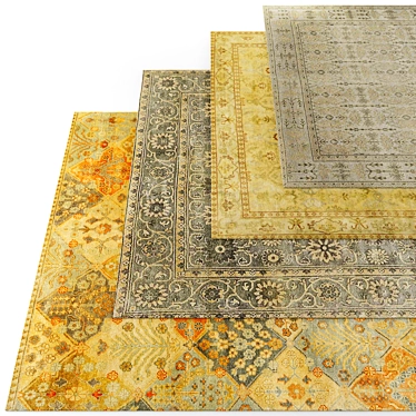 Soft & Stylish Floor Covering 3D model image 1 