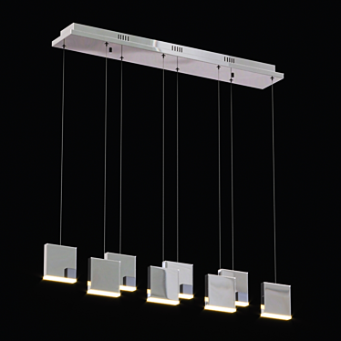 Sleek ET2 Brick LED Pendant 3D model image 1 