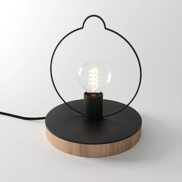 GIPSY: Elegantly Designed Desk Lamp 3D model image 1 
