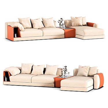 Stowe Bentley Modular Sofa 3D model image 1 