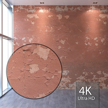 Seamless 4K Plaster Texture 3D model image 1 